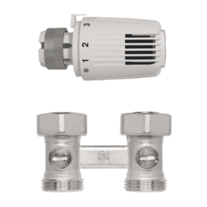 HERZ – Kompletný set Klasik „D“ na pripojenie vykurovacieho telesa typu VK, priamy