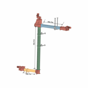 Zvislý dopravný systém, pohon 400V pre BioFire