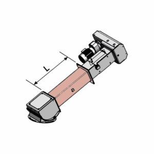 Závitový dopravník pre BioFire P45S pre kombináciu s miešadlom s kĺbovým ramenom