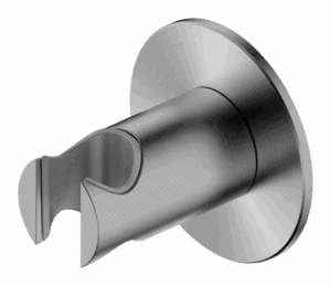 LUMA GUN METAL Držiak pre sprchu na stenu