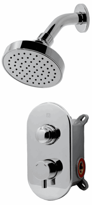 PUSH Set termostatickej batérie a hlavovej sprchy