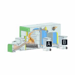 Zásobník popola 240 l pre HERZ BioFire na popol alebo popolček