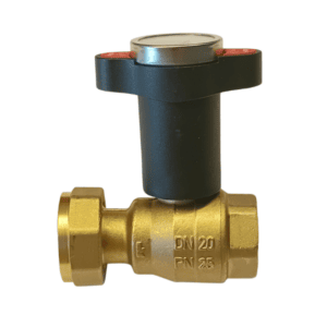 HERZ – Guľový kohút červený pre čerpadlovú skupinu Pumpfix Compact