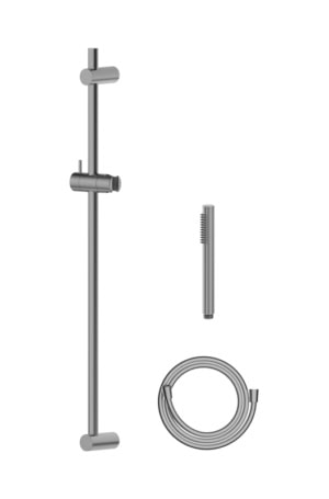 LUMA GUN METAL Sprchový set s tyčou