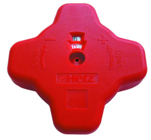 HERZ  - Ručný ovládač - červený